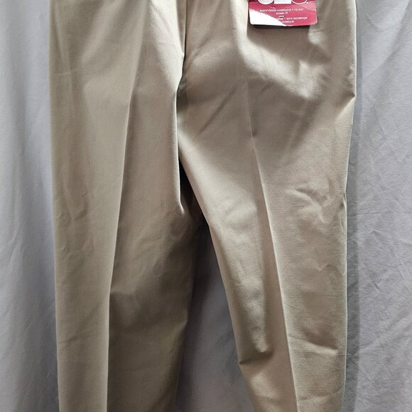 Men’s New Khaki “EZS by Haggar” Expandable Waistband Classic Fit 32" Read All - Picture 4 of 7